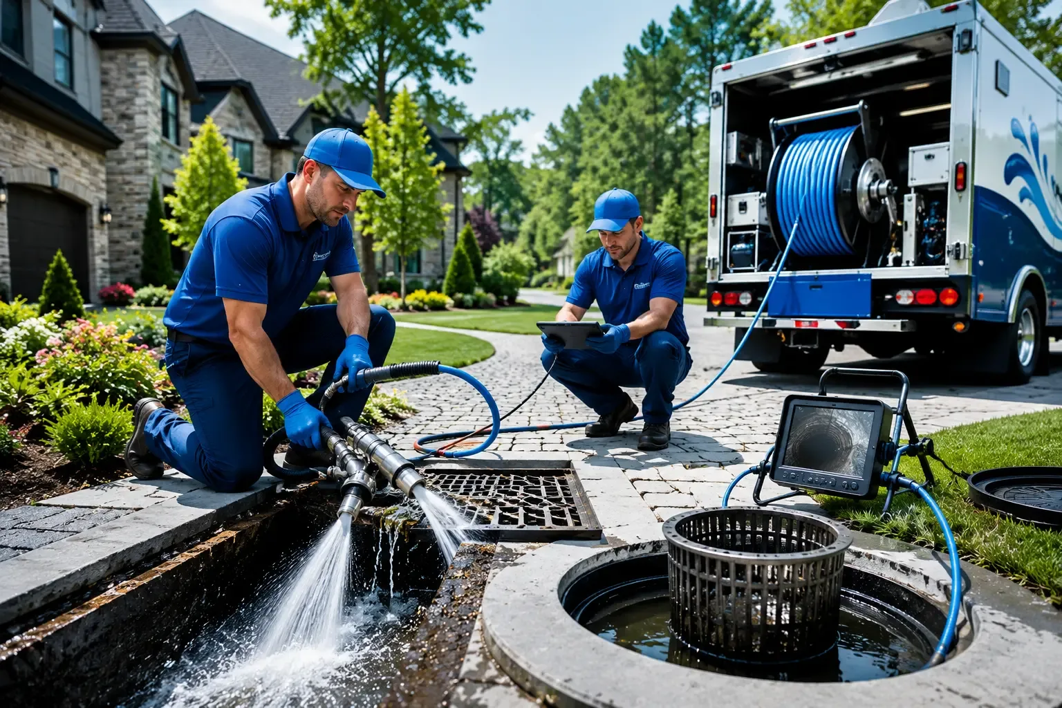 Local outdoor drain cleaning professionals in Locust, NC